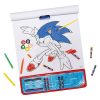 Sonic kreatív színező készlet - 5 az 1-ben - Cefa Toys