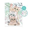 Festés szám szerint - Mókás cicák - Paint & Frame