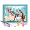 Festés szám szerint - Aranyos nyuszik - Paint & Frame