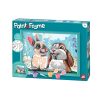 Festés szám szerint - Aranyos nyuszik - Paint & Frame