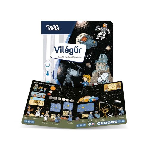 Világűr - Tolki interaktív foglalkoztató hangoskönyv