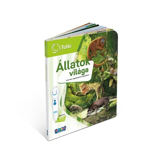 Tolki - Állatok világa - interaktív szett ( könyv és toll )