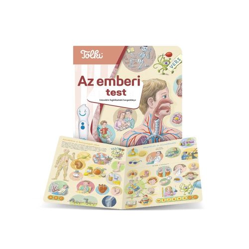Emberi test - Tolki interaktív foglalkoztató hangoskönyv alapkészlet