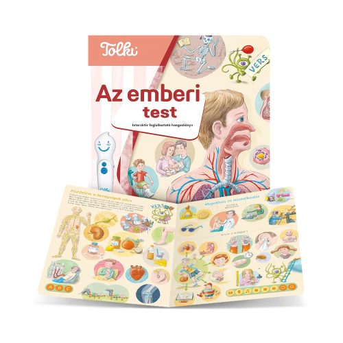 Az emberi test - Tolki interaktív foglalkoztató hangoskönyv