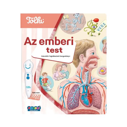 Az emberi test - Tolki interaktív foglalkoztató hangoskönyv