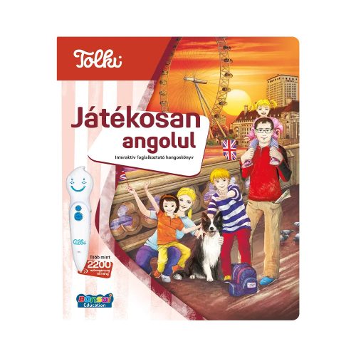 Játékosan angolul - Tolki interaktív foglalkoztató hangoskönyv