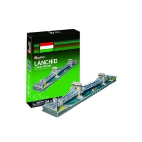 3D puzzle: Lánchíd - CubicFun 3D magyar épület makettek