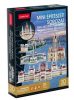 3D puzzle: Híres Magyar épületek: Parlament, Lánchíd, Hősök tere, Mátyás templom CubicFun 3D magyar épület makettek Cubic Fun