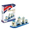 3D puzzle: Tower Bridge CubicFun 3D híres épület makettek
