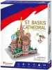 3D puzzle: Boldog Vazul-székesegyház CubicFun 3D híres épületek