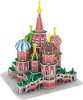 3D puzzle: Boldog Vazul-székesegyház CubicFun 3D híres épületek