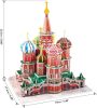 3D puzzle: Boldog Vazul-székesegyház CubicFun 3D híres épületek