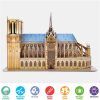 3D puzzle: párizsi Notre Dame CubicFun 3D épület makettek
