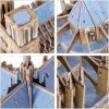 3D puzzle: párizsi Notre Dame CubicFun 3D épület makettek