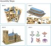 3D puzzle: párizsi Notre Dame CubicFun 3D épület makettek