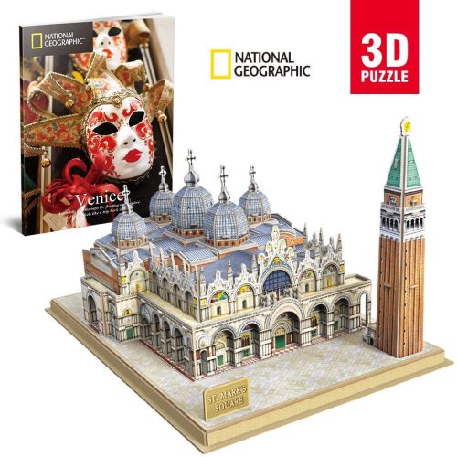 3D puzzle: Szent Márk tér - Velence - National Geographic