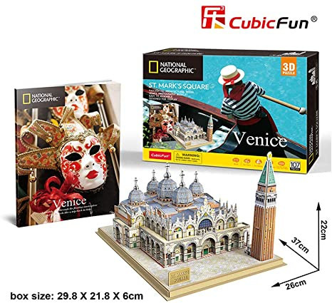 3D puzzle: Szent Márk tér - Velence - National Geographic