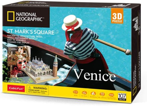 3D puzzle: Szent Márk tér - Velence - National Geographic