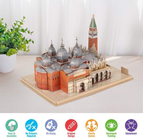 3D puzzle: Szent Márk tér - Velence - National Geographic