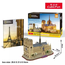 3D puzzle: Notre-Dame de Paris - National Geographic