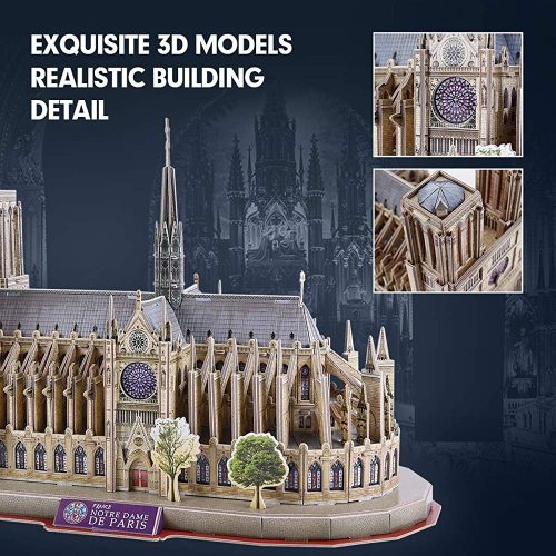 3D puzzle: Notre-Dame de Paris - National Geographic