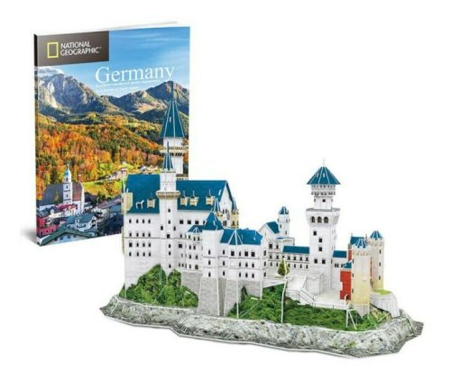 3D puzzle: Neuschwanstein kastély - National Geographic