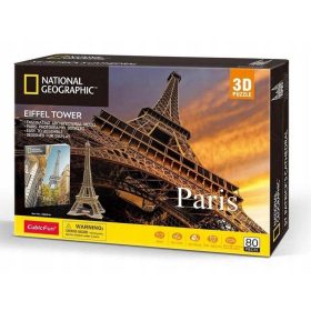3D puzzle: Eiffel torony- National Geographic