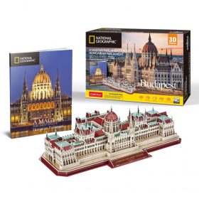   3D puzzle: Magyar Parlament épülete - National Geographic - CubicFun