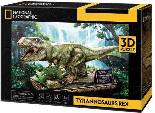 3D puzzle: Tyrannosaurus Rex - National Geographic