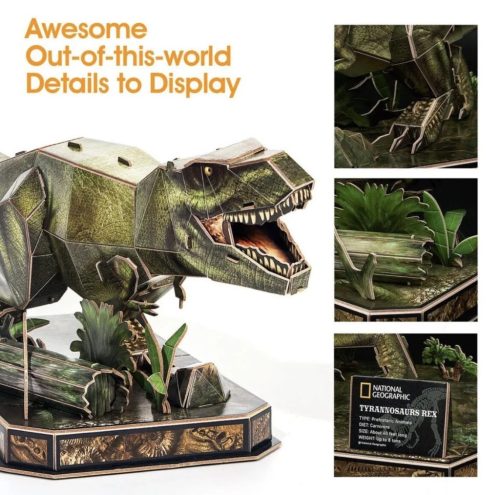 3D puzzle: Tyrannosaurus Rex - National Geographic