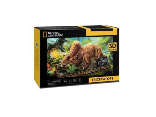 3D puzzle: Triceratopsz - National Geographic