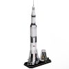 3D puzzle: Apollo Saturn V holdrakéta CubicFun jármű makettek