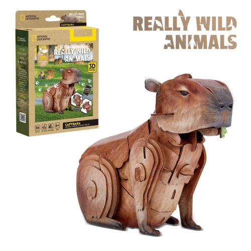 3D puzzle: Kapibara - National Geographic