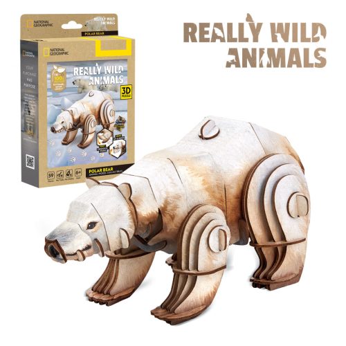 3D puzzle: Jegesmedve - National Geographic
