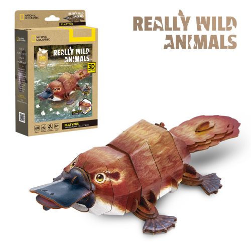3D puzzle: Kacsacsőrű emlős - National Geographic
