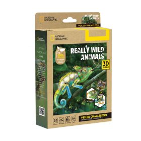 3D puzzle: Kaméleon - National Geographic
