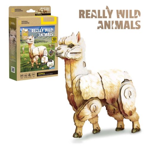 3D puzzle: Alpaka - National Geographic