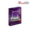 3d LED világítós puzzle: Neuschwanstein Kastély Cubicfun 3D épület makettek