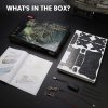 3d Led világítós puzzle: Bolygó Hollandi CubicFun kalózhajó makett LED világítással