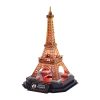3d LED világítós puzzle: Eiffel torony