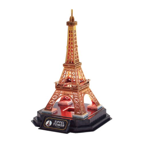 3d LED világítós puzzle: Eiffel torony