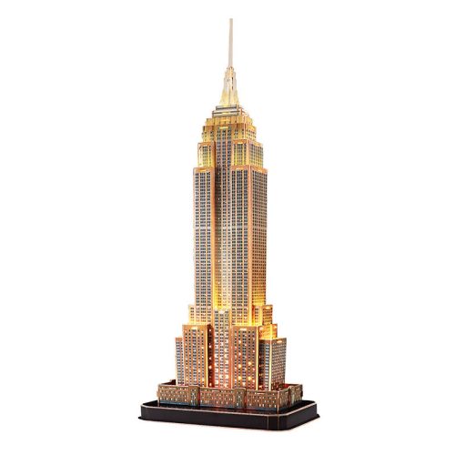 3d LED világítós puzzle: Empire State building