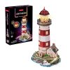 3d LED világítós puzzle: Világítótorony