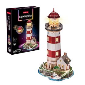 3d LED világítós puzzle: Világítótorony