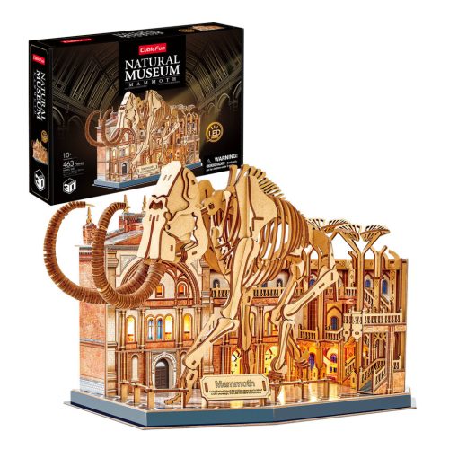 3d LED világítós puzzle: Mammut