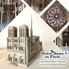  3D profi puzzle: Notre Dame de Paris CubicFun 3D épület makettek