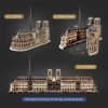  3D profi puzzle: Notre Dame de Paris CubicFun 3D épület makettek