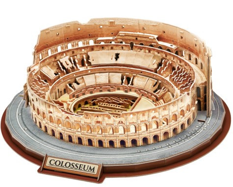 3D puzzle: Kolosszeum CubicFun épület makettek