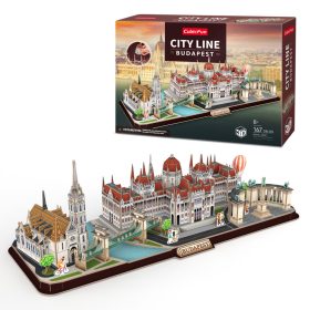 3D puzzle: CityLine Budapest