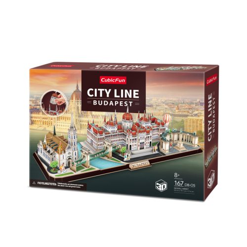 3D puzzle: CityLine Budapest